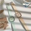 Colorful Fashion Steel Wristwatch Cool Square Wristwatch Women's Watch Girls' Watch Couple Watch