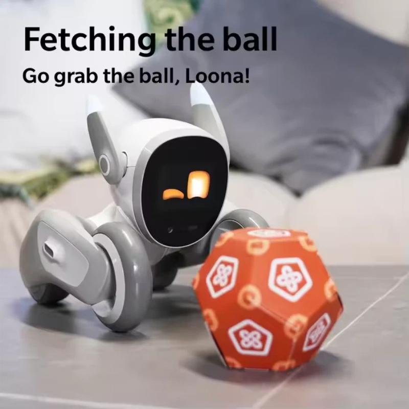 GPT-Powered AI Robot Pet | Voice Assistant, Auto-Recharging, Smart Multi-Functional Companion