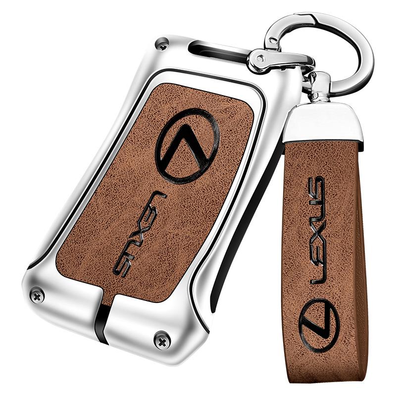 For Lexus Car Key Case Cover Shell Bag Compatible with NX ES UX RC LX GX IS RX LS - Keychain Accessories 200 250h 350h 450h 260h AEL1