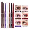 Waterproof Eyeliner Pencil Long-lasting High Quality Professional Makeup Black Brown Purple Eyeliner Pen Easy Wearing Cosmetics