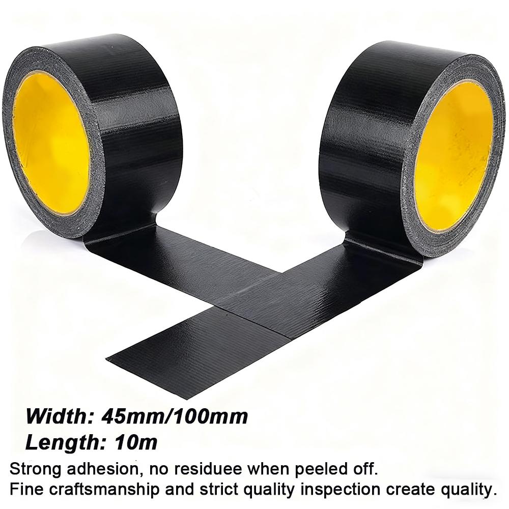 10m Super Strong Adhesive Cloth Tape 45/100mm, For Car, Carpet Fixing, Car Seat Cushions, Tents, Plastic Repairs, Decoration,DIY