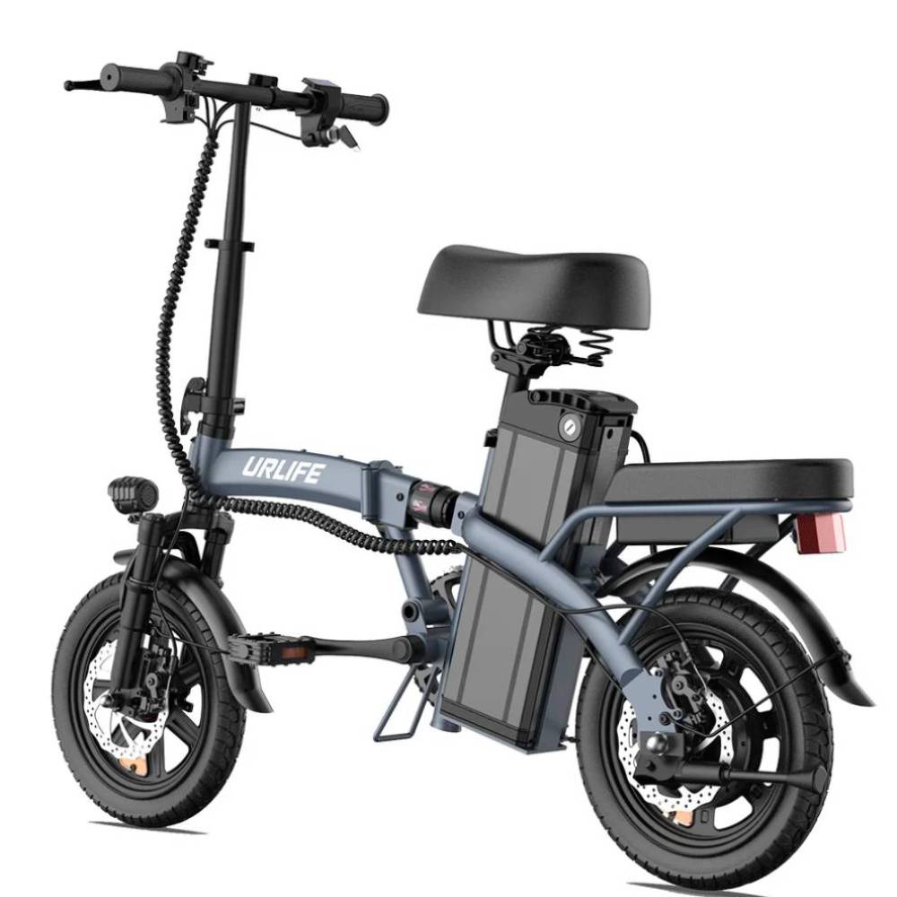 URLIFE F1L Elektryczny Rower Dla Dorosłych Silnik 250W Z Baterią 48V 7.5AH Opona 14" Miejski Rower Elektryczny Do Codziennych Dojazdów