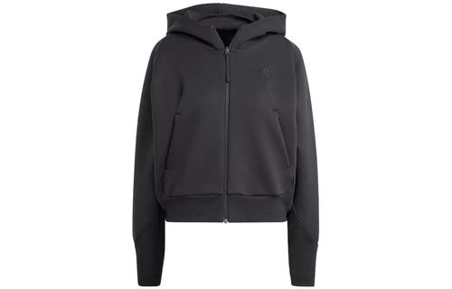 адидас ЗНЕ. Толстовка-кардиган на молнии Женская Черная IN5128 XL чёрный