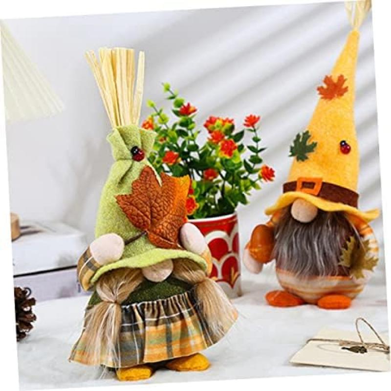 MAGICLULU High-Quality Material Gnome Doll Cute Home Decor Ornament Colorful Gnome Doll for Party Decoration