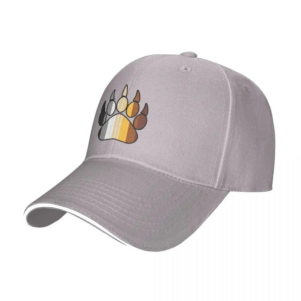 Bear Pride Paw Baseball Cap Gay Days Hunting Camping Adjustable Hip Hop Hats Spring Casual Print Unisex Women Baseball Caps