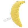 Giocattolo per Gatti a Forma di Banana Gialla con Erba Gatta, Gadget, Sollievo dallo Stress, Giocattoli per Gattini, Tela