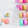 Suport Macarons cu 4/6 Nivele Turn Cupcake Suport Tort Tava PVC Familie Nuntă Zi de Naștere Tort Decorare Unelte Ustensile de Copt