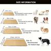 Self-Warming Pet Pad Blanket, Electric-Free Thermal Bed Mat, Anti-Slip for Cats Dogs Winter Warmth Mat Heat Reflecting Core Pad