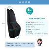 Aoomiya Memory Foam Lumbar Support Cushion with Top and Bottom Elastic Will Not Fall Seat Back Adjustable Mounting Gaming Computer Chair Bands, Over,