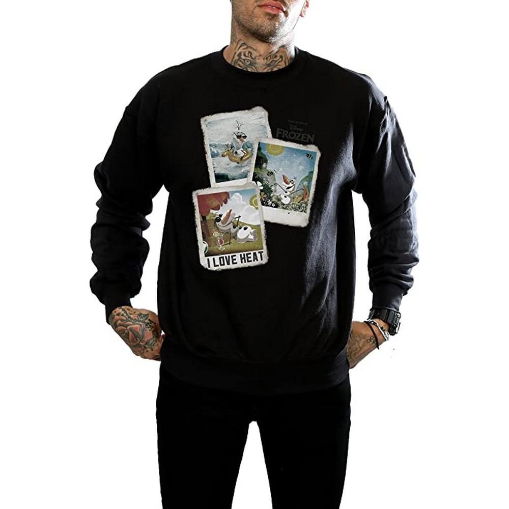 Frozen Mens Olaf Polaroid Sweatshirt