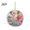 Acrylic Hanging Ornament Bird Decor, 2D Animal Shaped for Home, Transparent Wall Art Bedroom Office, Romantic Couple Gift Series