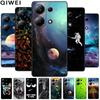 For Xiaomi Redmi Note 13 Pro 4G Case Black Silicon TPU Shockproof Soft Cover For Redmi Note13 4G 2024 Protect Capa 13Pro Coque