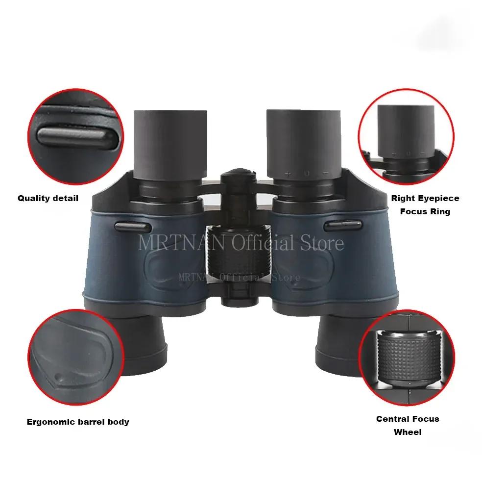 High Power 60x60 Binoculars Long Range HD Telescope Tourism Binoculars Long Range Powerful Binoculars Hunting Camping