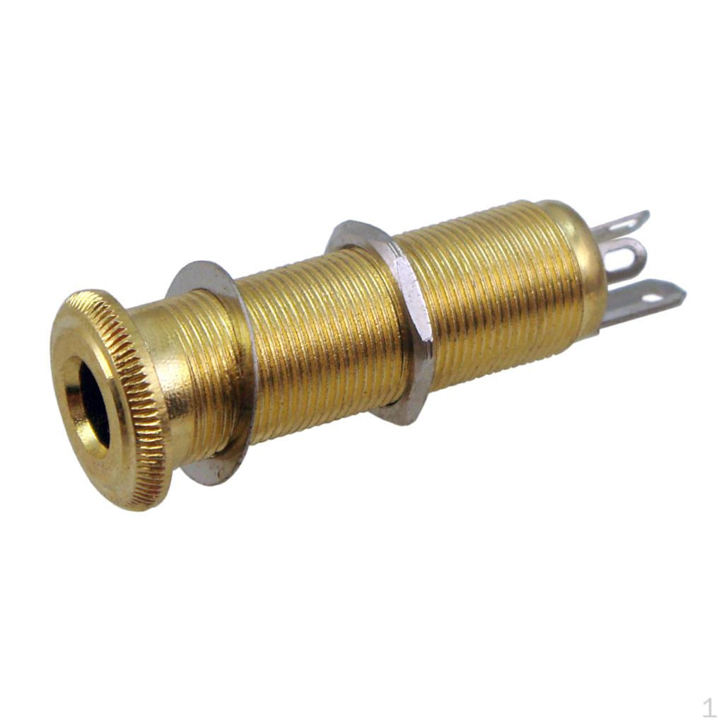 

Inlet Outlet Threaded Cylinder For Bass Pickup золотий