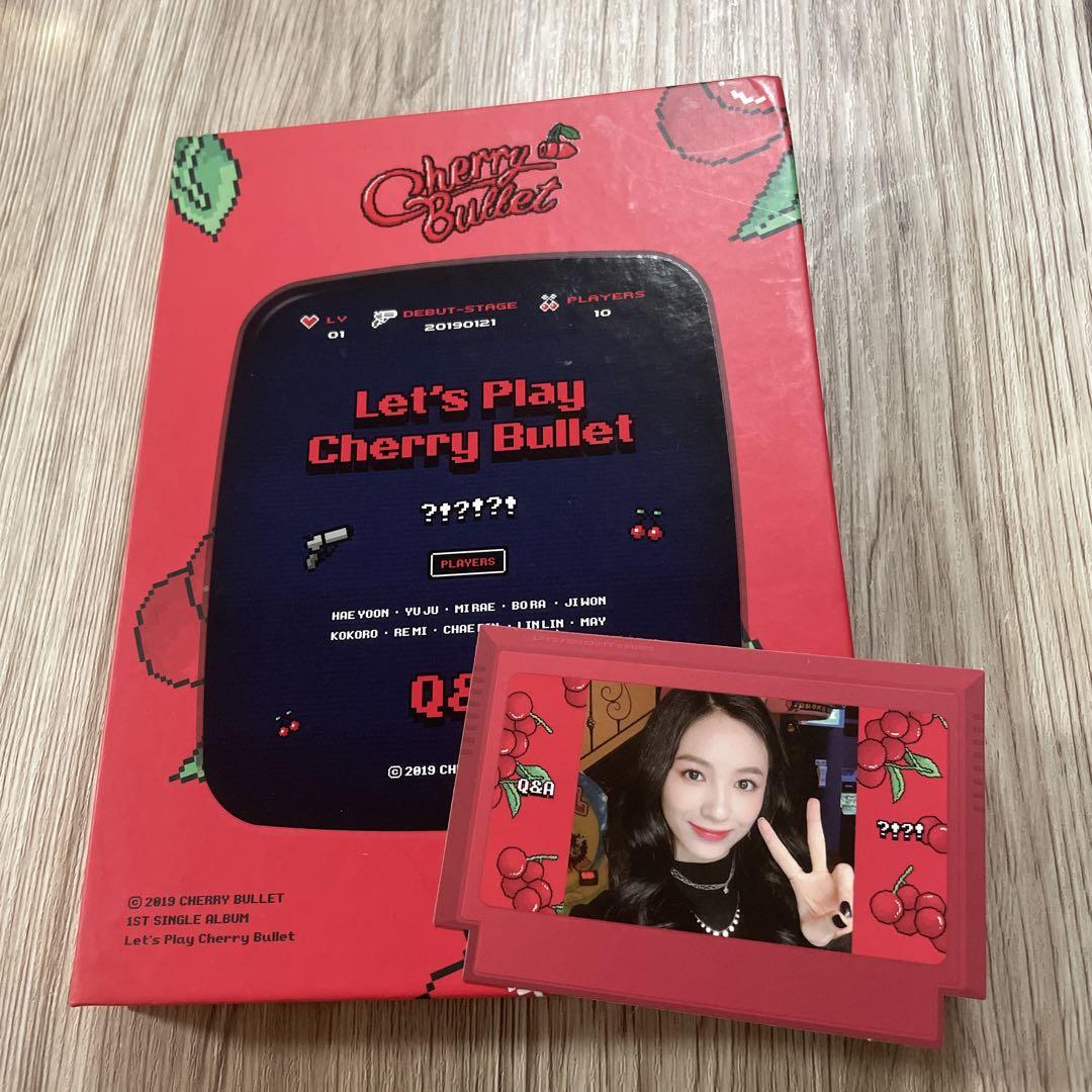 

[USED] cherry bullet CD album Jiwon trading card Korean idol