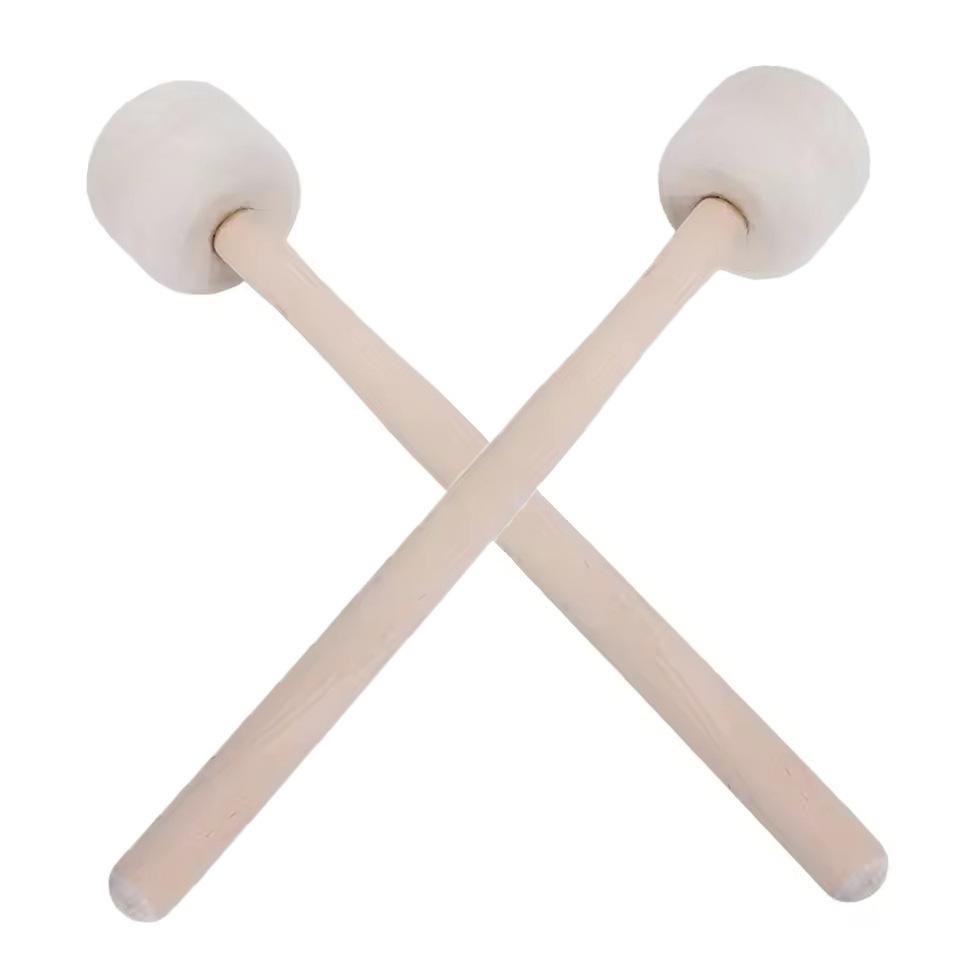 Large Drum Beater Gong Mallet Soft Drumsticks Snare Drum Beater Percussion Drumsticks