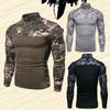 Men Al Shirt  Long Sleeve Breathable Fast Dry Multicam Outdoor   Clothing Fitness T-shirts