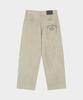 HONO REPORT Washed Wide Cotton Pants_Washed Beige