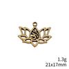 Flower Bud Charms Mini Floral Pendant Alloy Metal Leaf Findings Elegant Plant Jewelry Making Supplies For