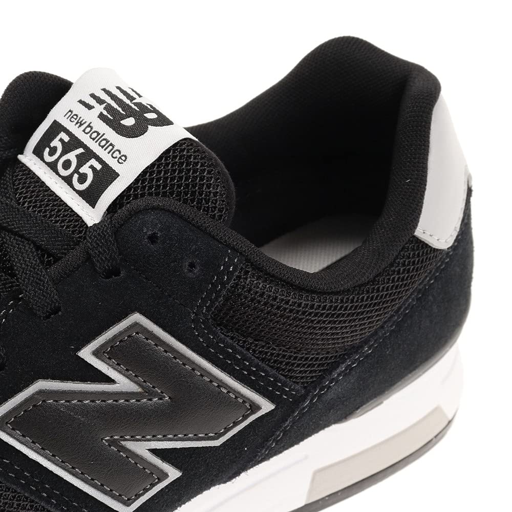 New Balance ML565 EB1 Sapatos Lifestyle para Homens e Tamanho D Mulheres, Largura, Preto, 23,0 cm