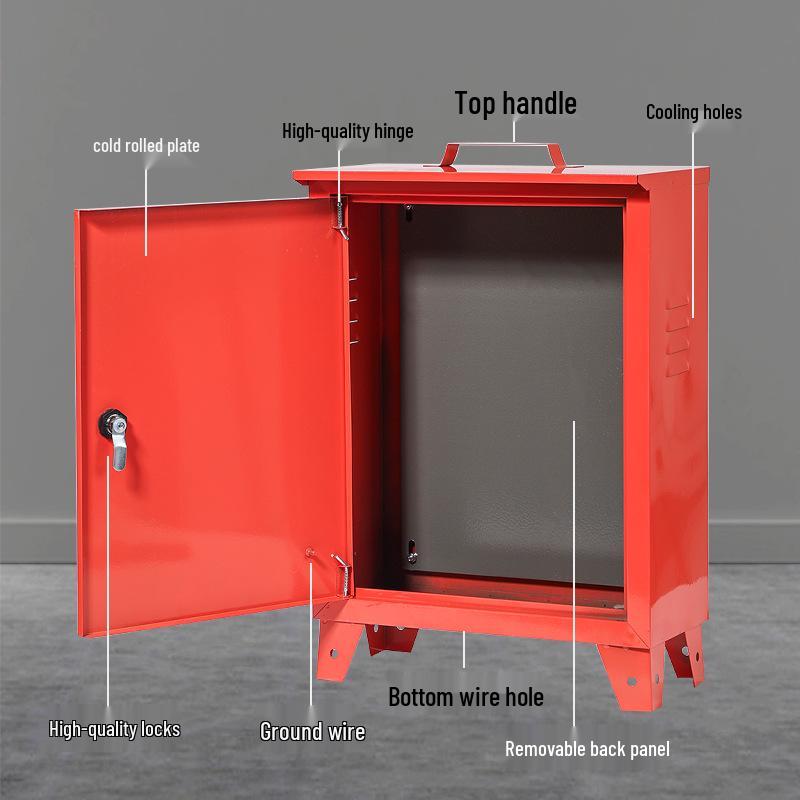 Scatola di Distribuzione Elettrica Portatile Impermeabile per Cantieri