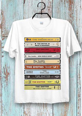 Album The Smiths Cassette T Shirt Band Super Cool Ideal Tee Top for Ladies and Gentlemen
