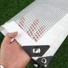 0.35mm PE Mesh Reinforce Tarpaulin With Gromments Pergolas Gazebo Rainproof Furniture Cover Garden Plants Antifreezing Tarp