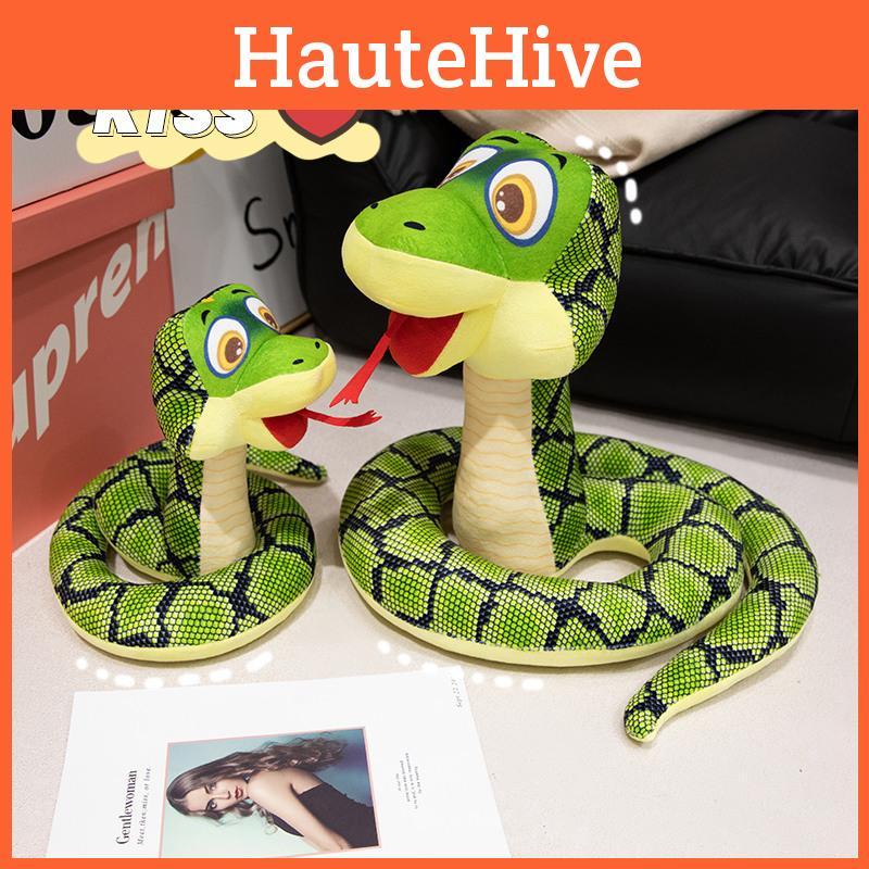 Simulation Snake Plush Toy Soft Stuffed Animal Doll Children Holiday Gift