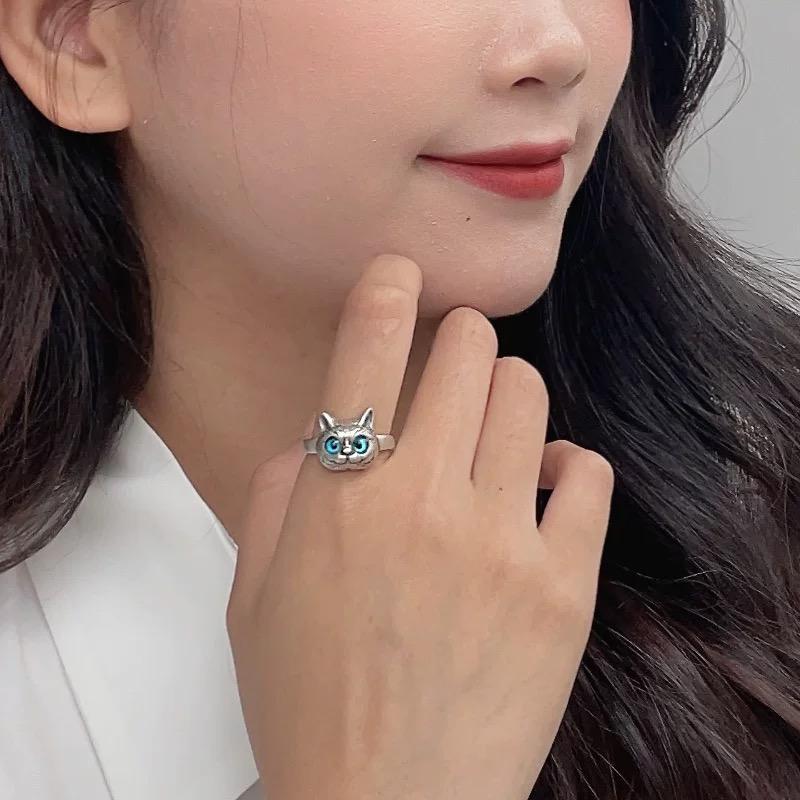 Copper Rings For Women Men Couple Minimalist Handmade Simple Owl Aninal Ring Party Jewelry Gift Prevent Allergy