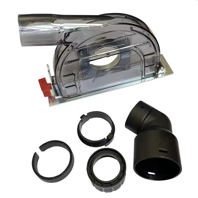 Angle Grinder Dust Cover & Modification Kit: Polisher, Cutter Stand, Chainsaw Grooving, Protective Accessories