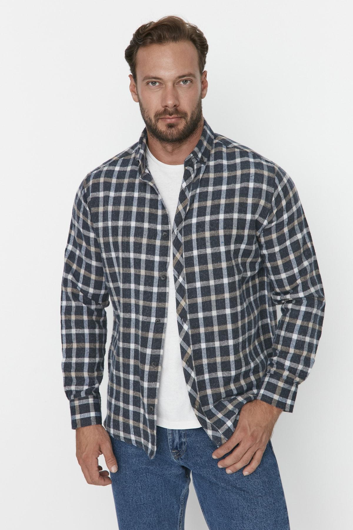 

Рубашка - Бежевая - Классический крой