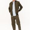 Timberland Jackets Men's Army Green Baseball Collar Moderate Pilot A29S9A58