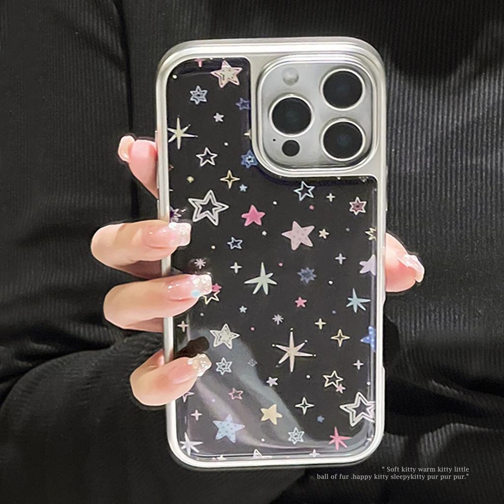 Creative Colorful Stars Phone Case for iPhone 17 iPhone 17 Pro Max