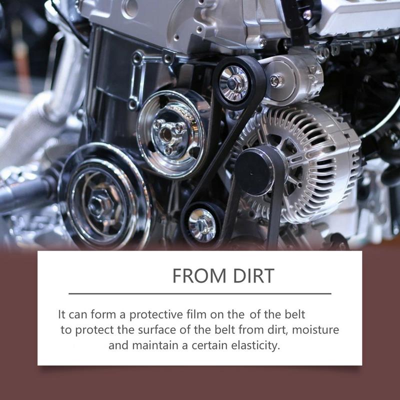 Squeaking Belt Noise Spray Drive Belt Lubricant Engine Belt Silencer Truck Belt Lubricant Spray Belt Friction Reducer Spray For