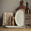 Creative Ceramic Dim Sum Plate Platter Western Food Plate Moon Plate Tableware Plate Household Fruit Plate Tray Plate