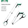 Collapsible Long-Handled Trash Picker Tongs - Household Sanitation Tool