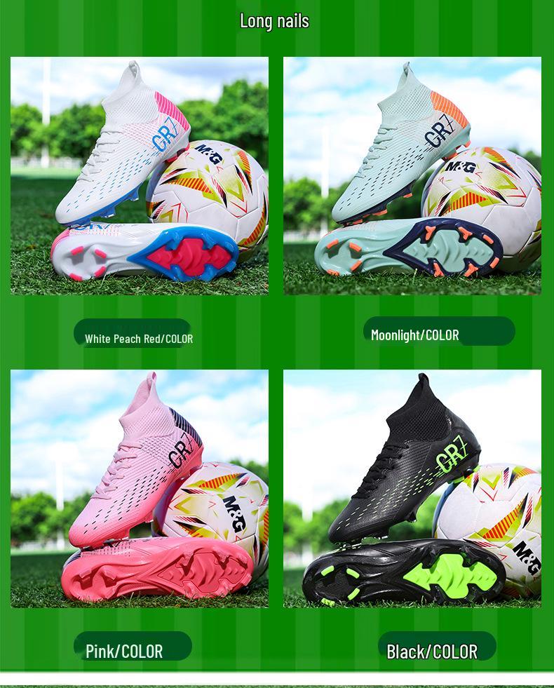 Men's & Boys' 2025 Football Training Shoes - Studded for Grass Surfaces