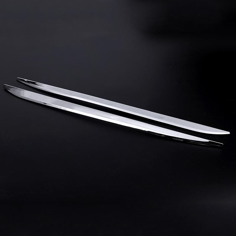 ABS Side Molding Decorative Strips Trim Sticker For Mercedes Benz E Class W213 E200l 300l 2016 2017 AMG Car Accessories