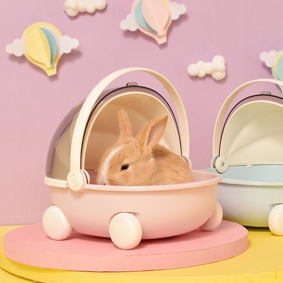 Little Pet Nest Travel Carrier Cage Cradle Design Pet Carrier Nest with Handle Easy Entry And Exit Easy Cleaning Nest