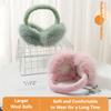 Foldable Women Men Ear Warmer Comfortable Plush Ear Covers Fluffy Earflaps  for Cold Weather