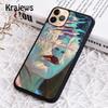 Krajews Abstract Art Underwater Boy Girl Phone Case For IPhone 18 17 Air 16 15 14 plus 11 12 13 pro max coque Shell Fundas