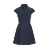 Beomyudageulaeseu Cap Sleeve Dress_Navy