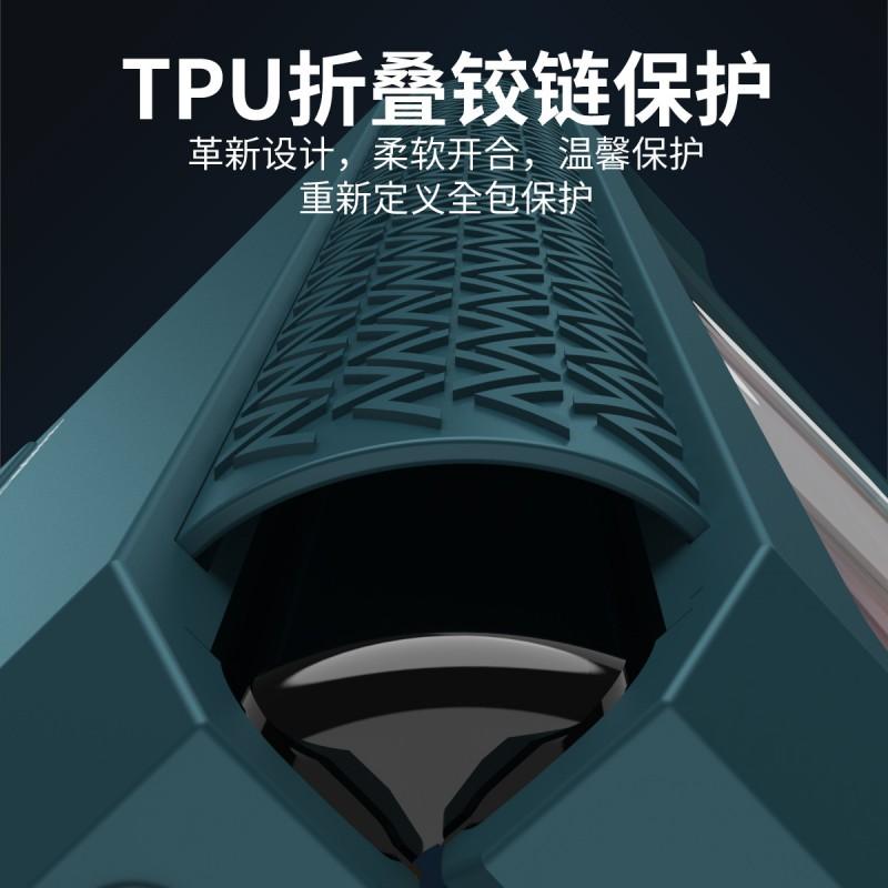Fold3 Fold2 Phone Case Clear TPU Hinge Protector Screen Anti-Scratch Shockproof Cover