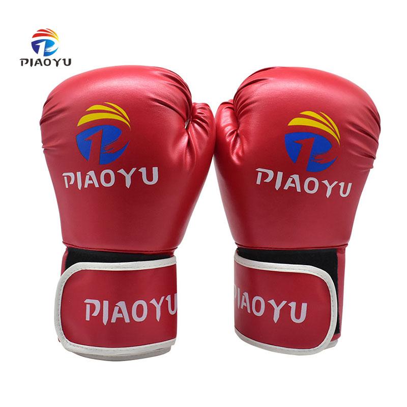 Professional Boxing Gloves Red Taekwondo Indoor Sports and Fitness Equipment High Quality Boxing Equipment 6oz