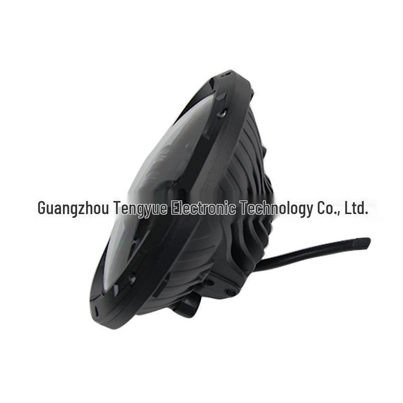 7" LED Wrangler Headlights for Jeep/Harley, 90W Super Bright with High/Low Beam.