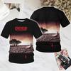 Popular Heavy Metal Band T Shirts Men/Women Fashion Hip Hop Streetwear Oversized Short Sleeve Top Tees