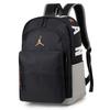 Solid Color Air Pattern Student Backpack Curved Straps Schoolbag Gift
