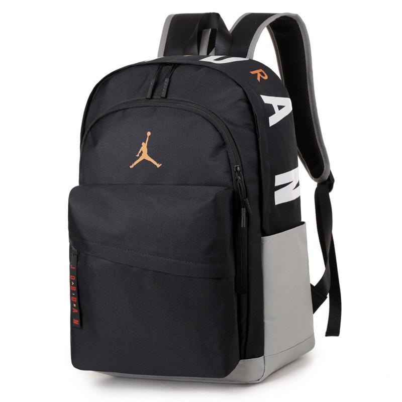 Solid Color Air Pattern Student Backpack Curved Straps Schoolbag Gift