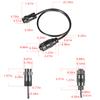 000-13313-001 7-Pin Blue to 9-Pin Transducer Adapter Cable for Lowrance HDS Gen3, Elite-Ti Series, NSS Evo2, GO XSE Series