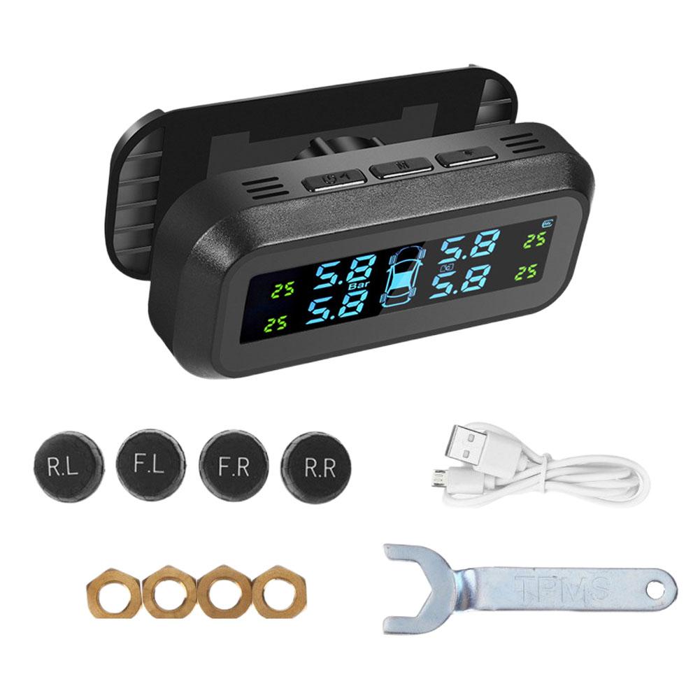 

Датчик безопасности автомобиля USB/солнечная зарядка охранная система сигнализации интеллектуальная система сигнализации давления в шинах автомобиля для автомобильных аксессуаров